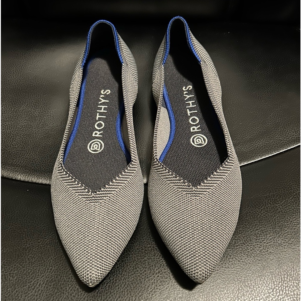 Rothy’s | Gray ‘The Point’ Flats W 7.5